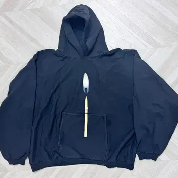 칸예 D2 lit match hoodie 신품 Size L | 브랜드 중고거래