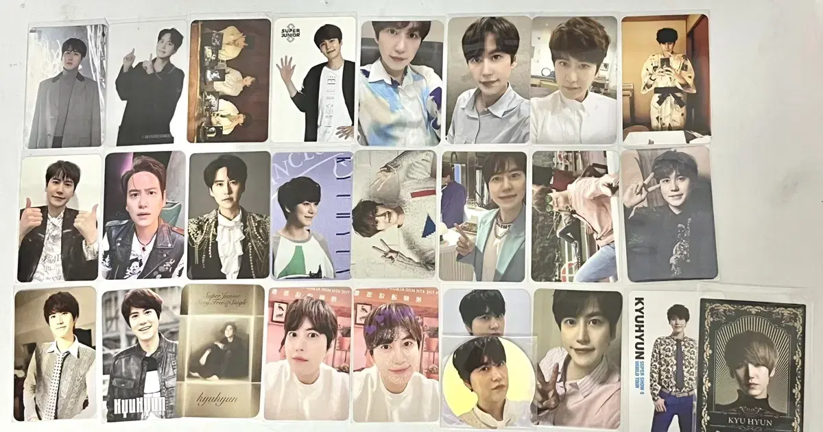 Super Juniors kyuhyun photocard WTS