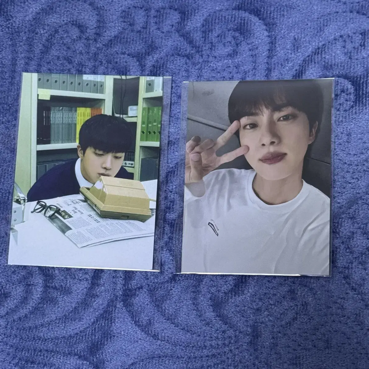 Bangtan Seokjin pop up 70,000 won pre-order benefit photocard WTS