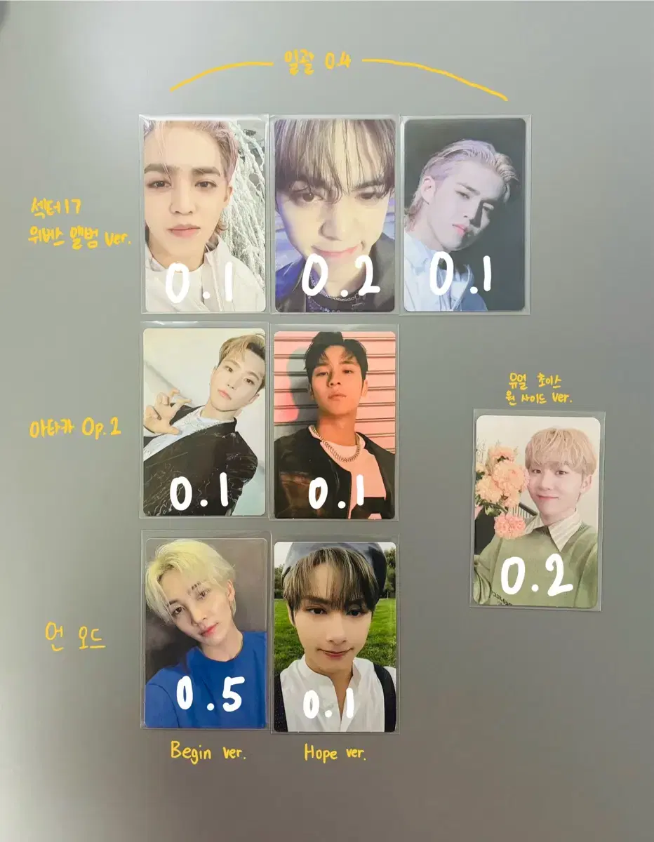 Seventeen SVT Sector17 Ataka UnOd UAllChoice Photocard