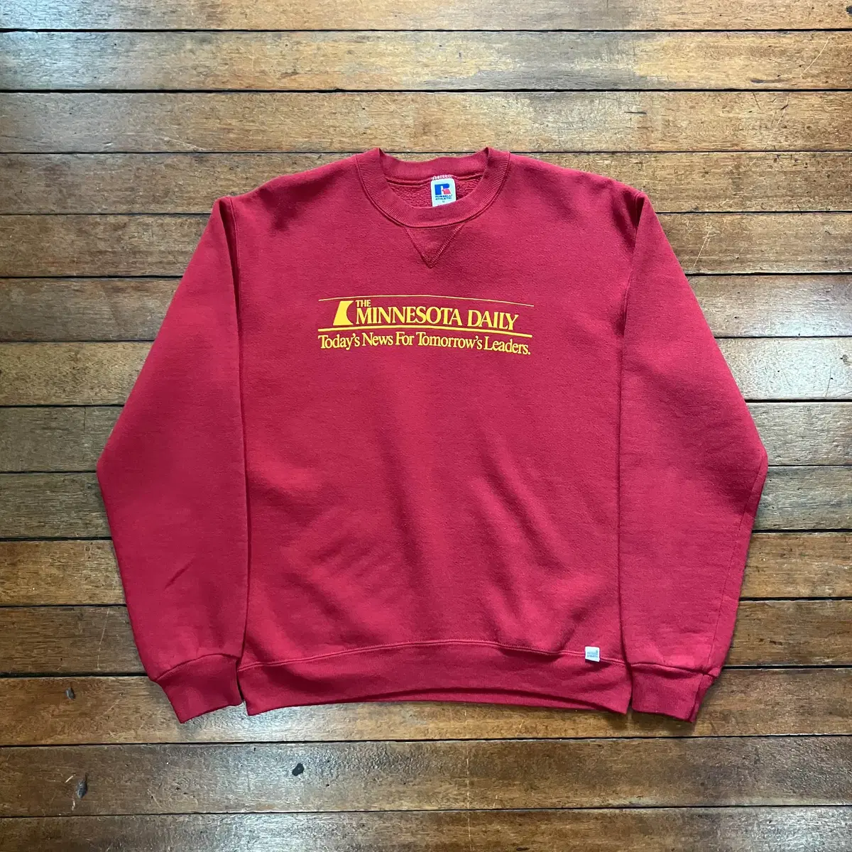 80s Russell Minnesota Daily Sweatshirt USA