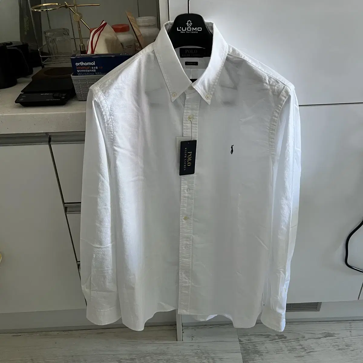 [L] Polo Ralph Lauren Garmentai Oxford shirt