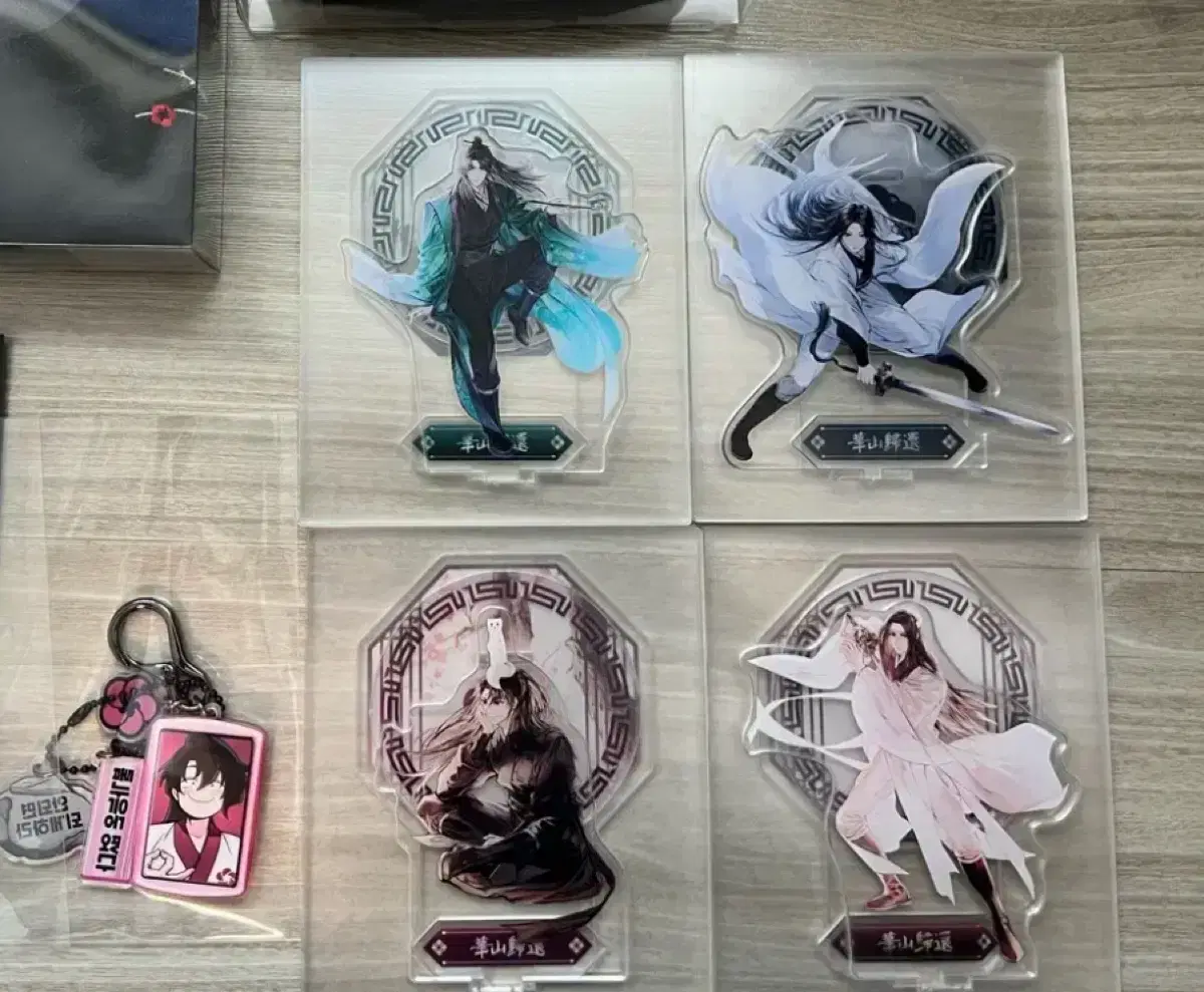 Return of the Blossoming Blade formula acrylic stand+keyring