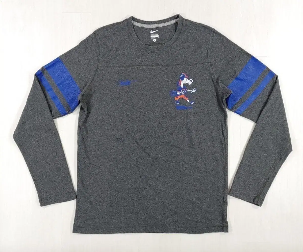 Nike Boise State University Football Long Sleeve Tee L