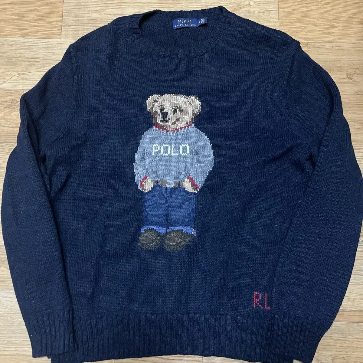 Polo Bear Knit Size L (size 105)