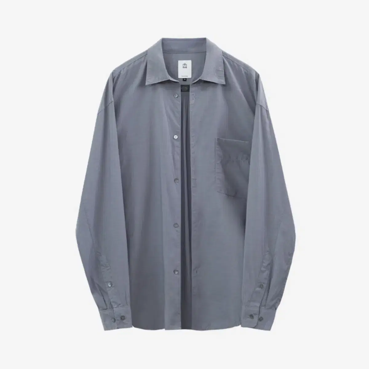 (3)24FW Polyester Tenko Shirt Mid-Blue-Gray