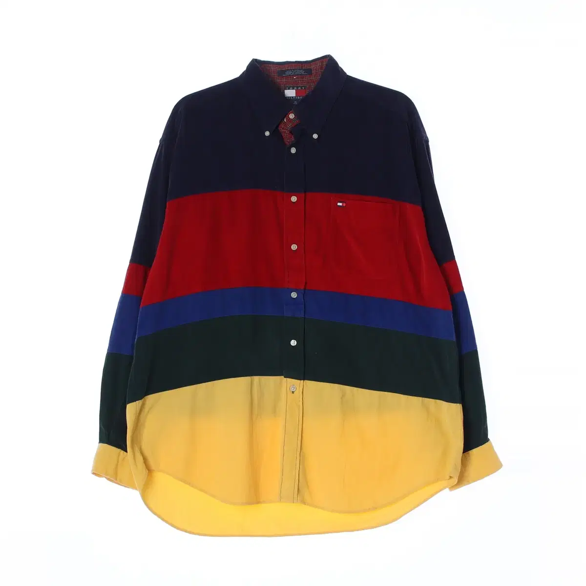 [XL] Tommy Hilfiger Multicolor Golden Shirt