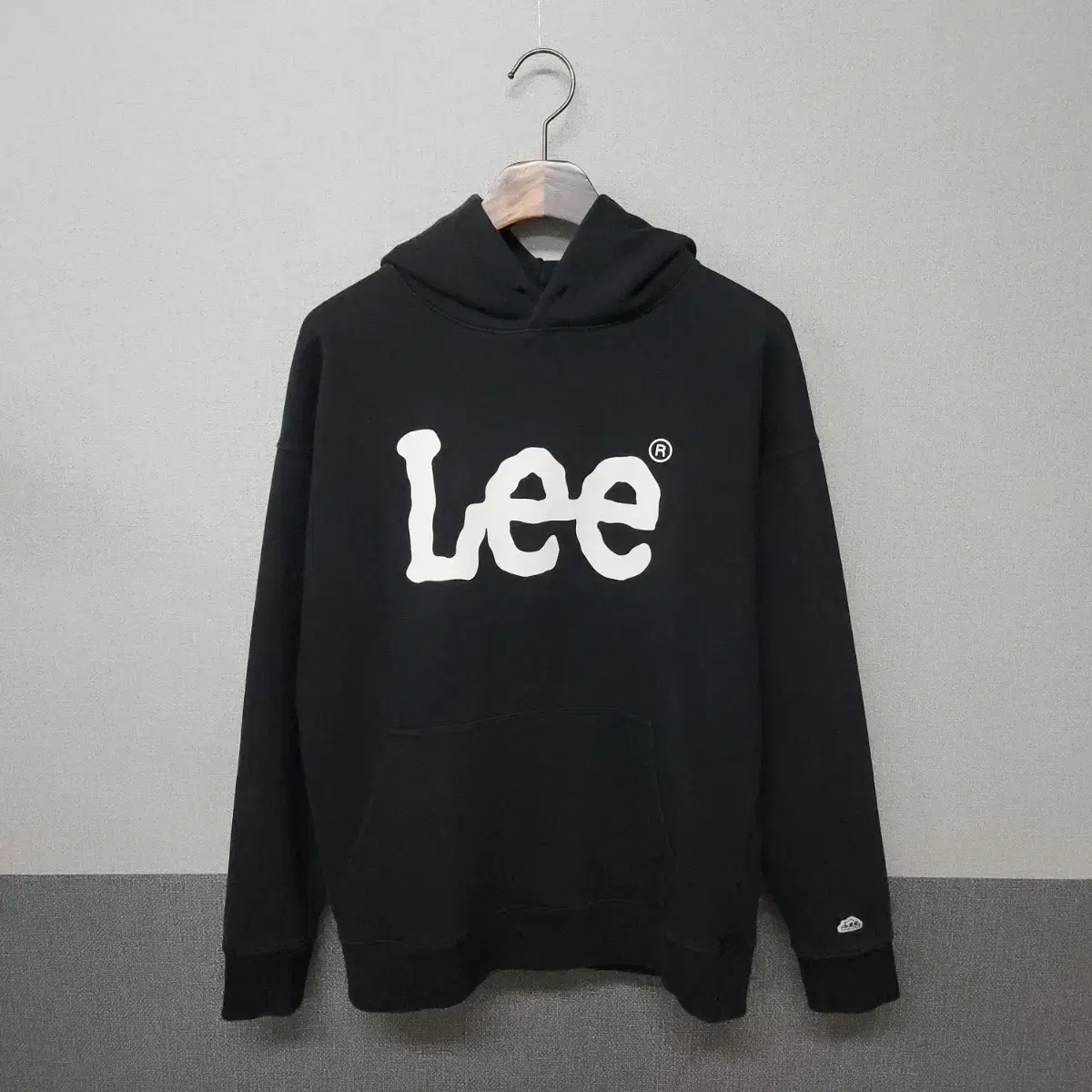 S) LEE Men's Hoodie Long Sleeve T-Shirt