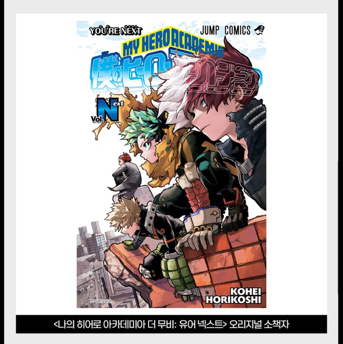 My Hero Academia Booklet Proxy Receiving Movie Your Next