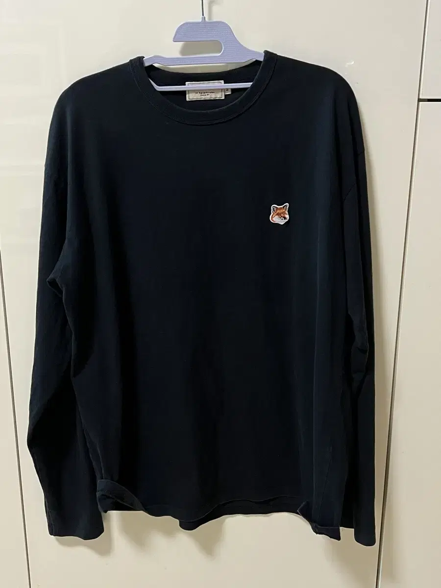 Maison Kitsune Fox Head Long Sleeve