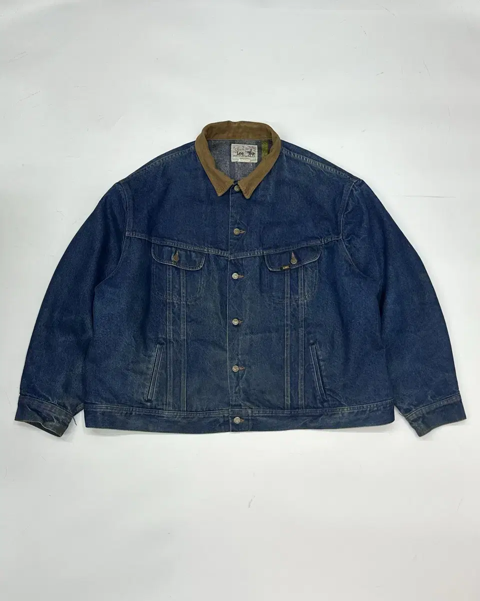 Late 80s Lee Stormrider Denim Jacket XXL