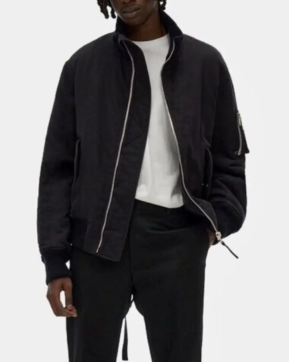 [L] Helmut Lang Bondage Strap Bomber