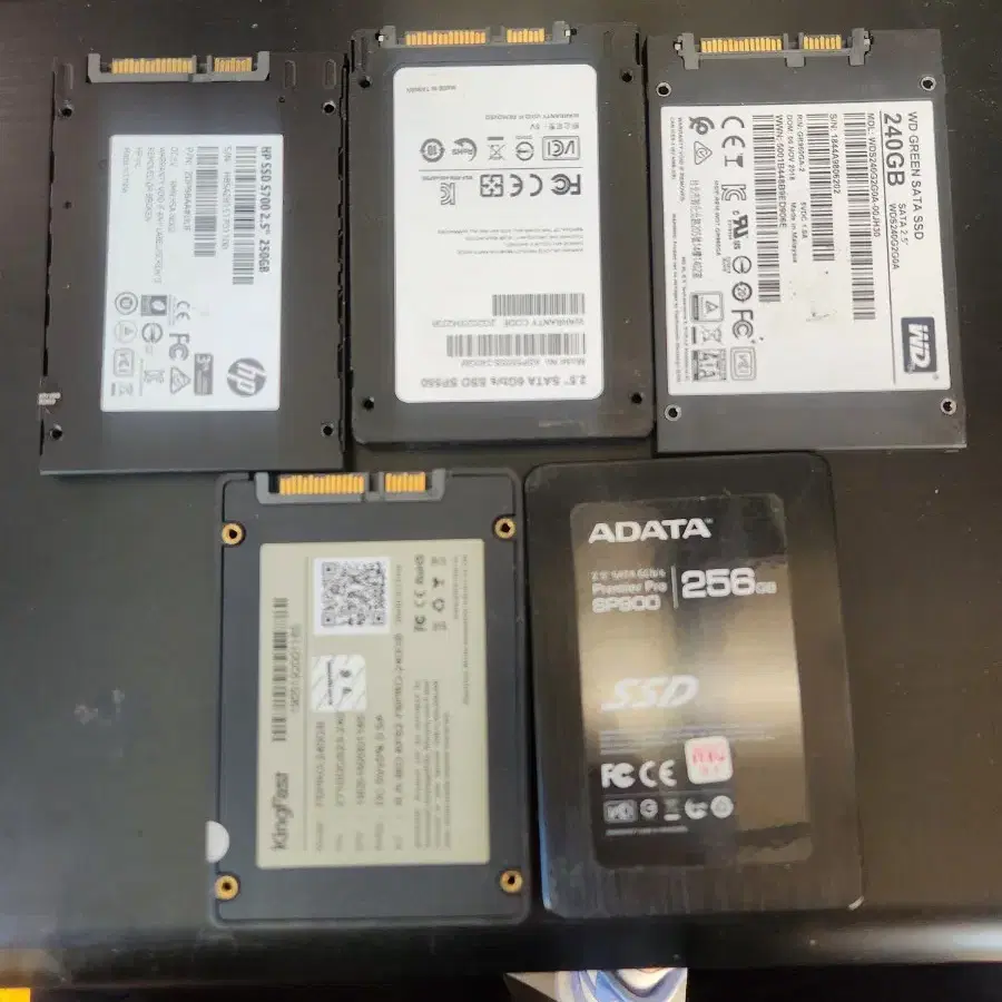 ssd<137>ssd 250g 5개묶음