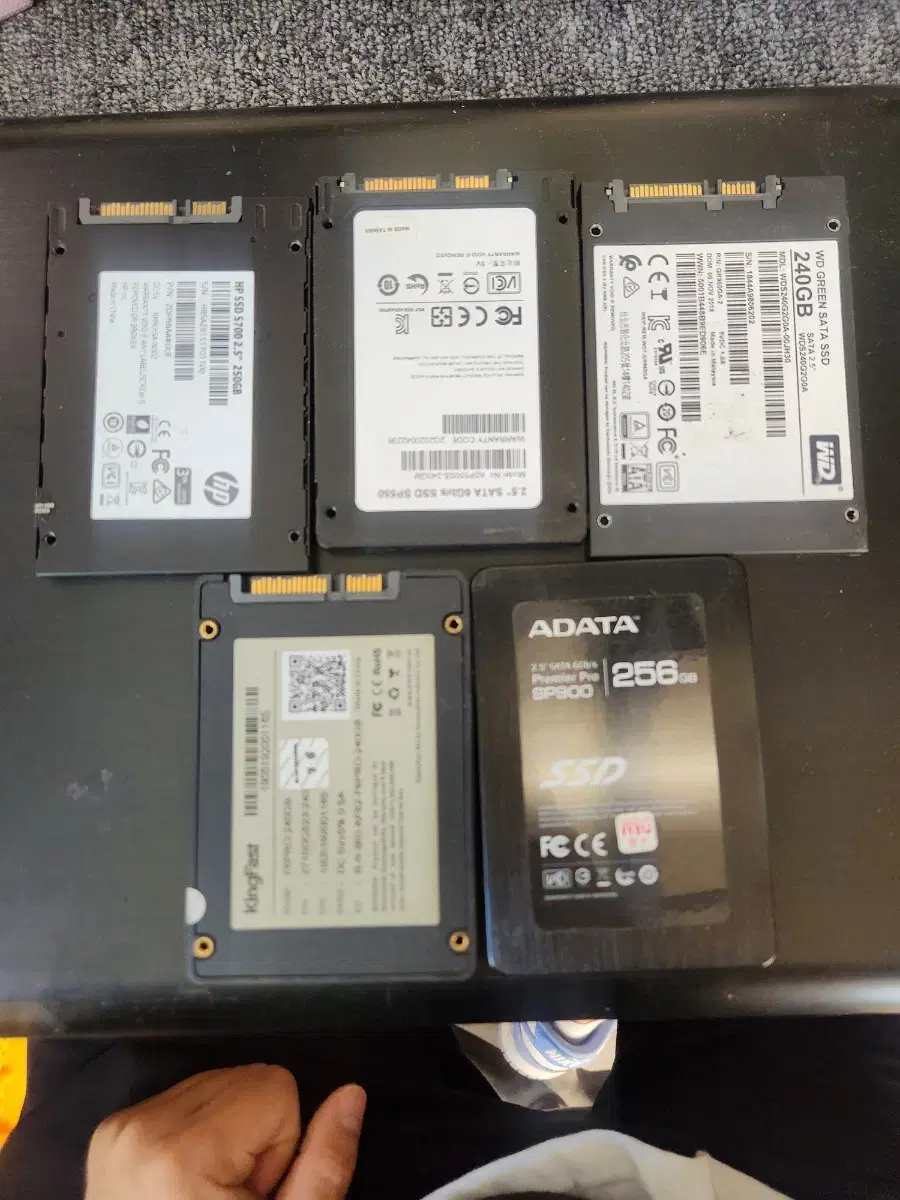 ssd<137>ssd 250g 5개묶음