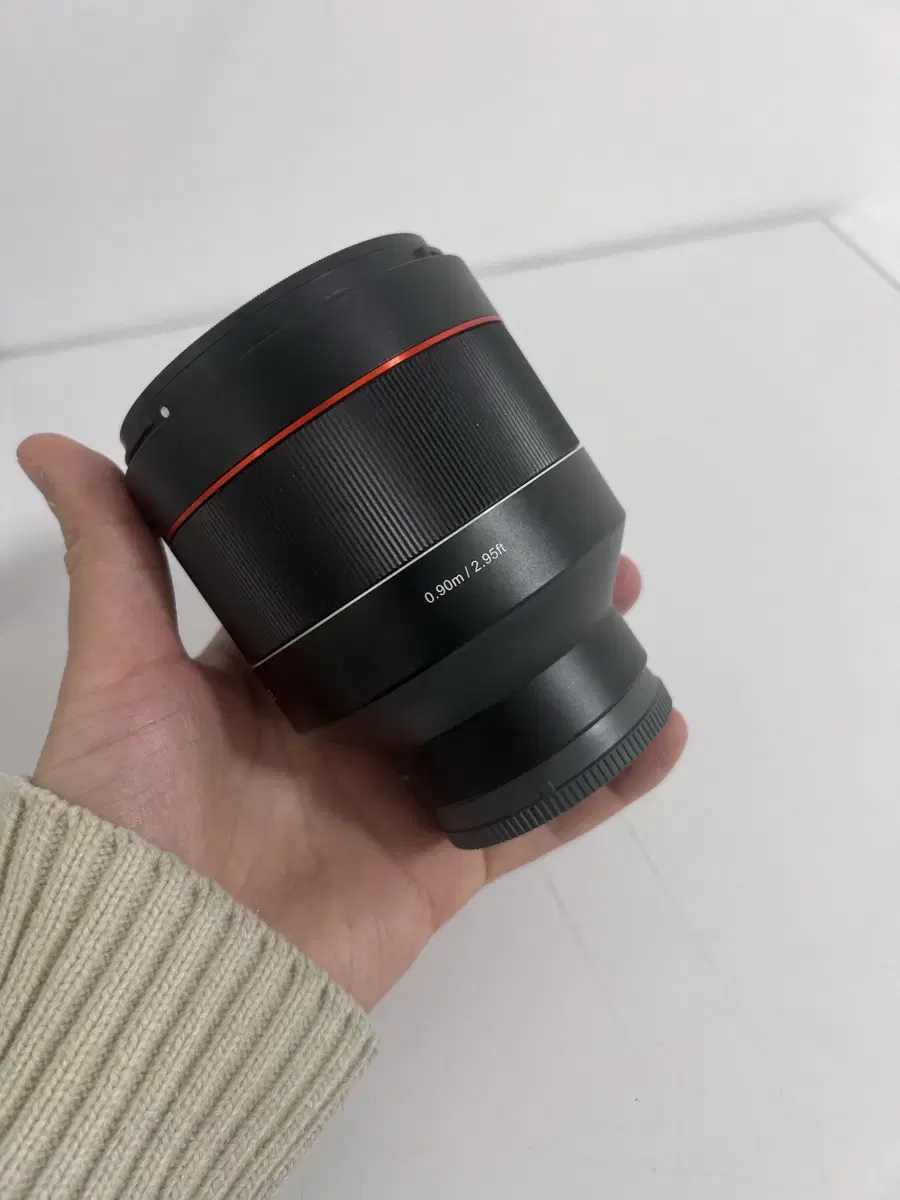 삼양 85mm 1.4 소니마운트 풀박