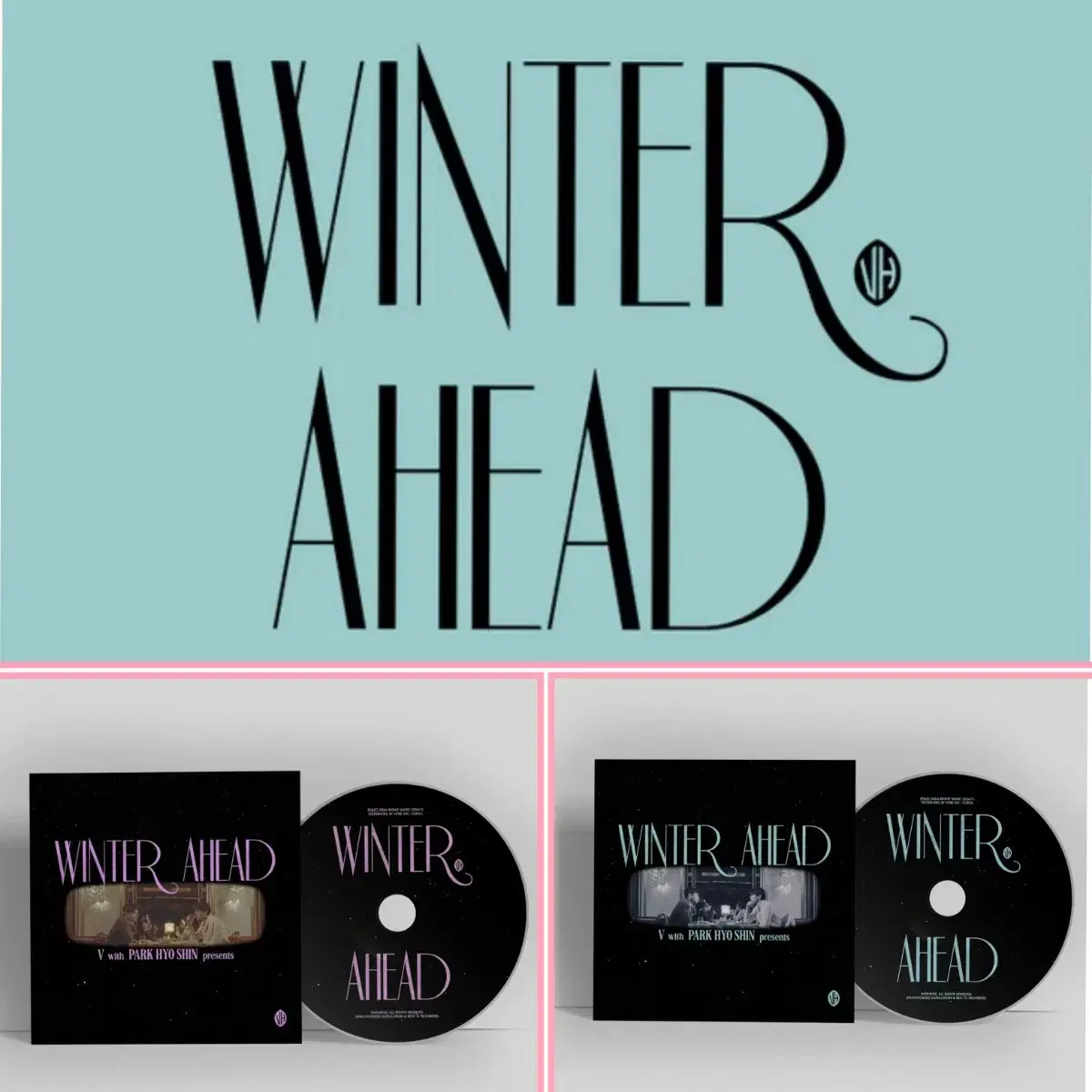 BTS bangtan v x Park Hyo Shin Single CD Winter Ahead CD