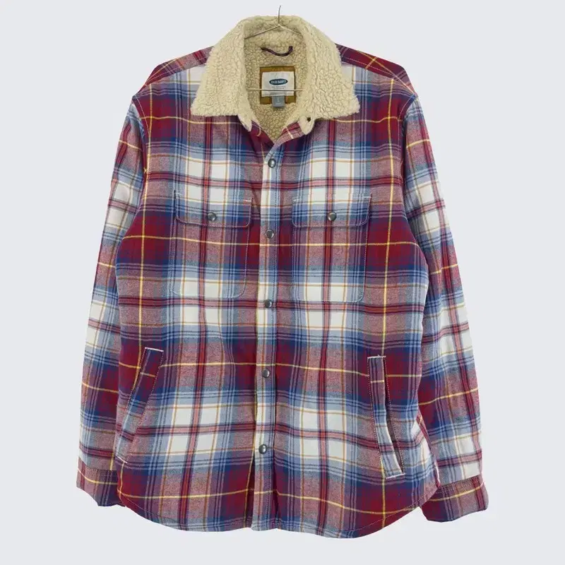 [Old Navy Cotton Blend Check Jacket for Men 105