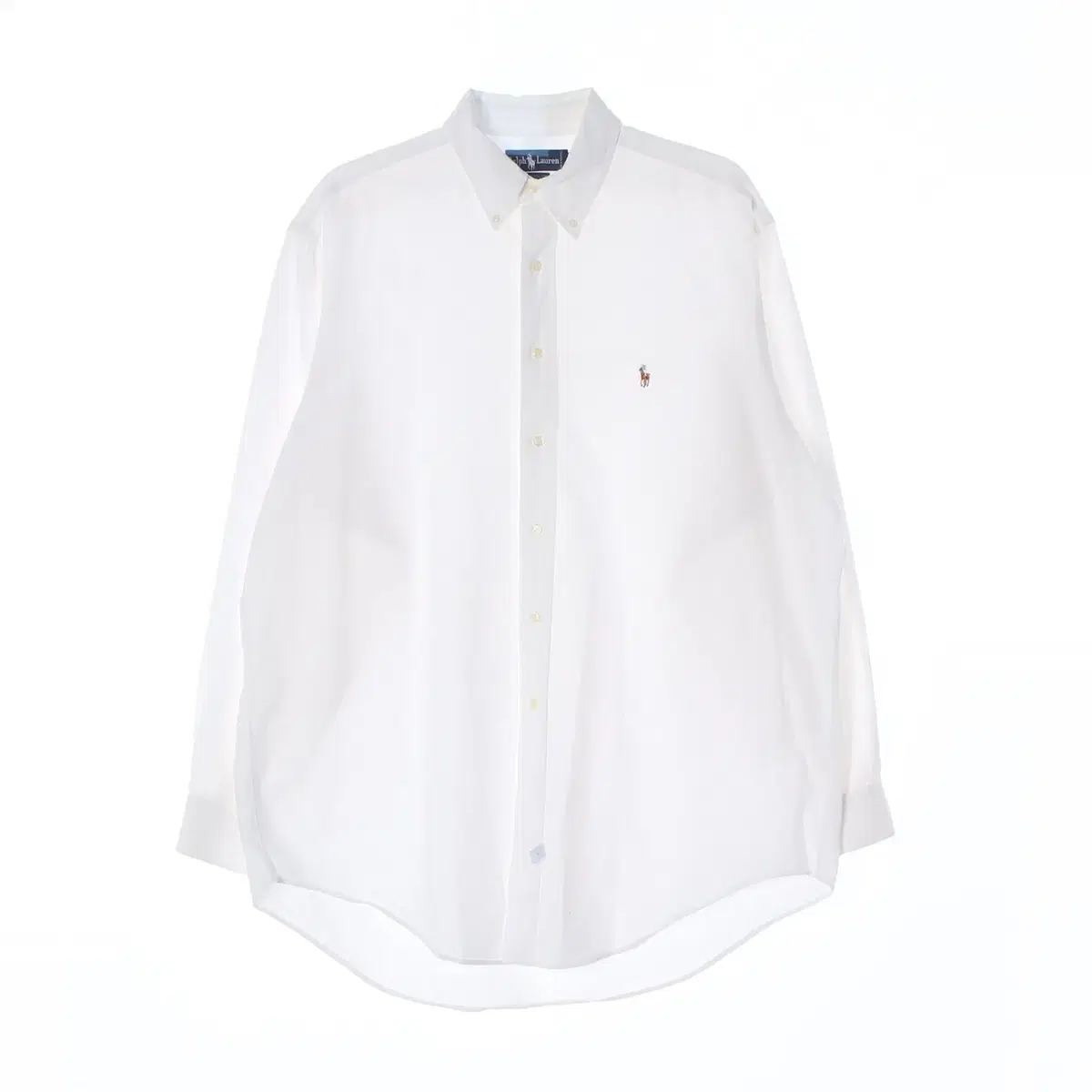 (Genuine)[XXL]Polo Ralph Lauren Yarmouth White Cotton Shirt