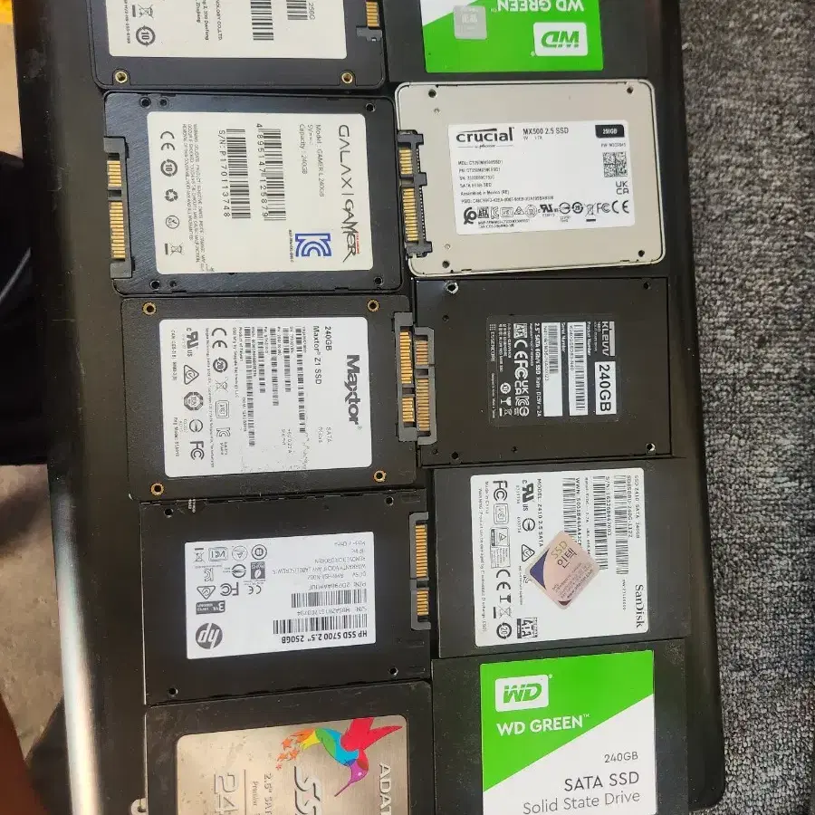 ssd<139>ssd 240g-256g 10개묶음