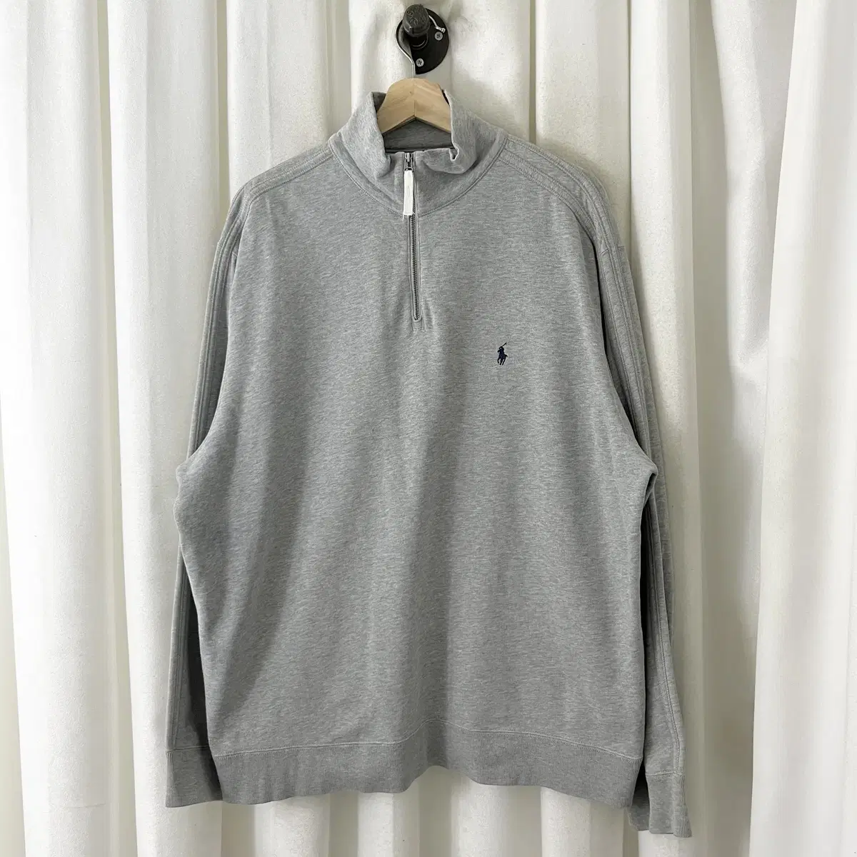 Polo Ralph Lauren gray navy pony cotton vahn