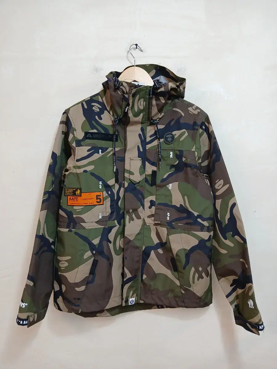 [Aape] Aape Camouflage Hoodie Windbreaker