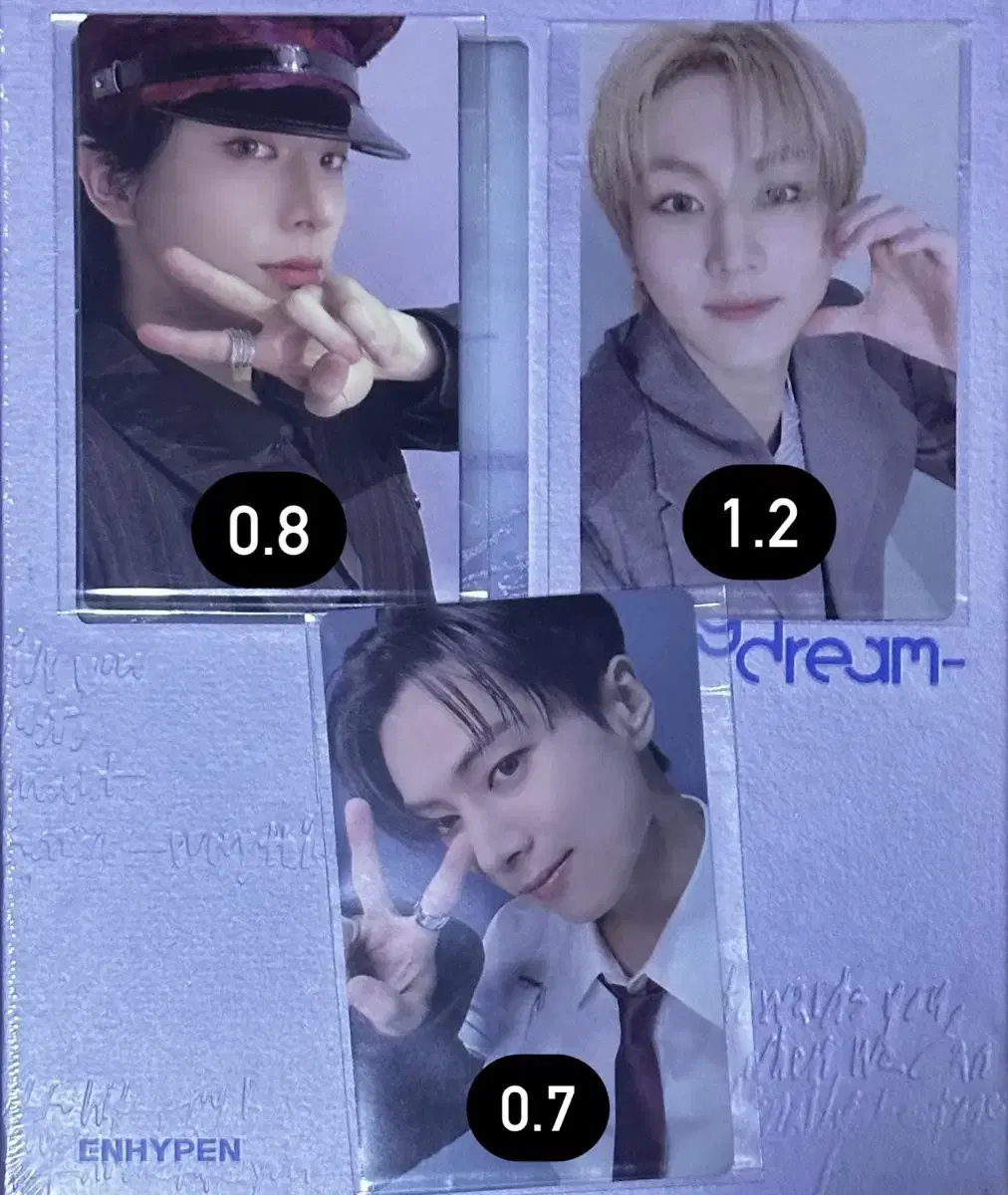 Enhypen Daydream Studio Dance Gift photocard WTS