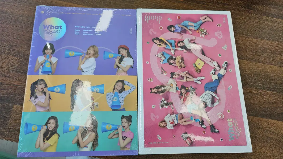 Twice What Is Love Type A, Type B sealed album puts out