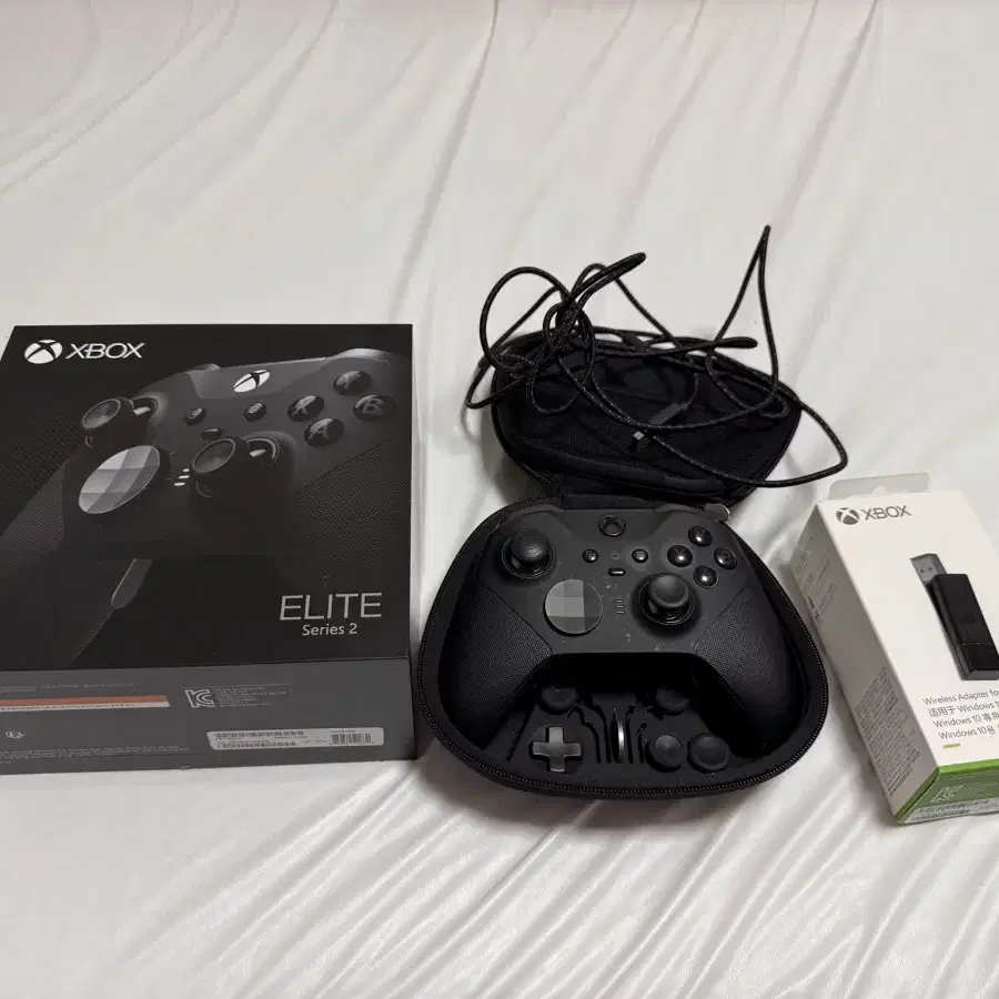 xbox elite 패드 2세대+무선 리시버 판매 100,000원