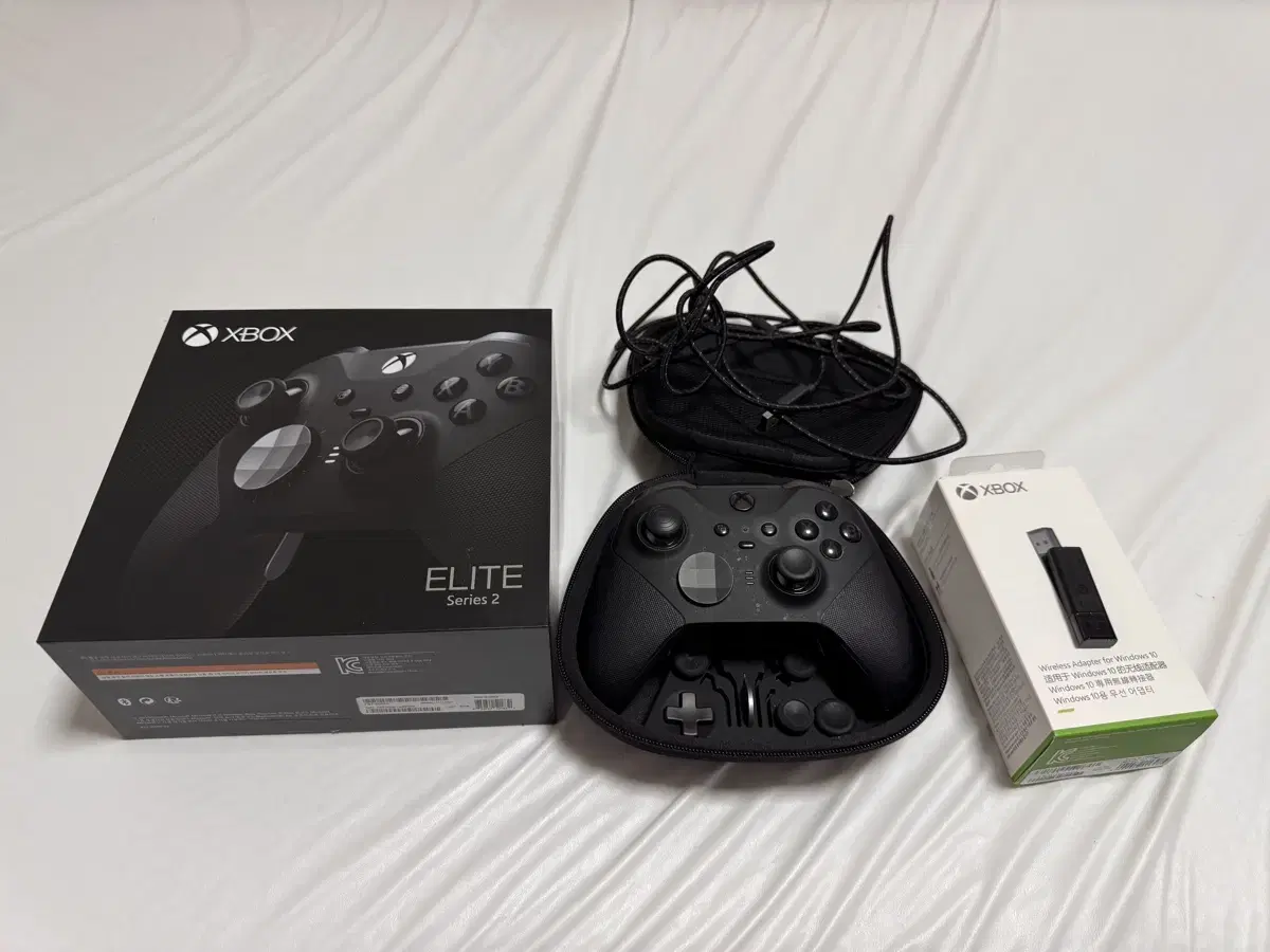 xbox elite 패드 2세대+무선 리시버 판매 100,000원