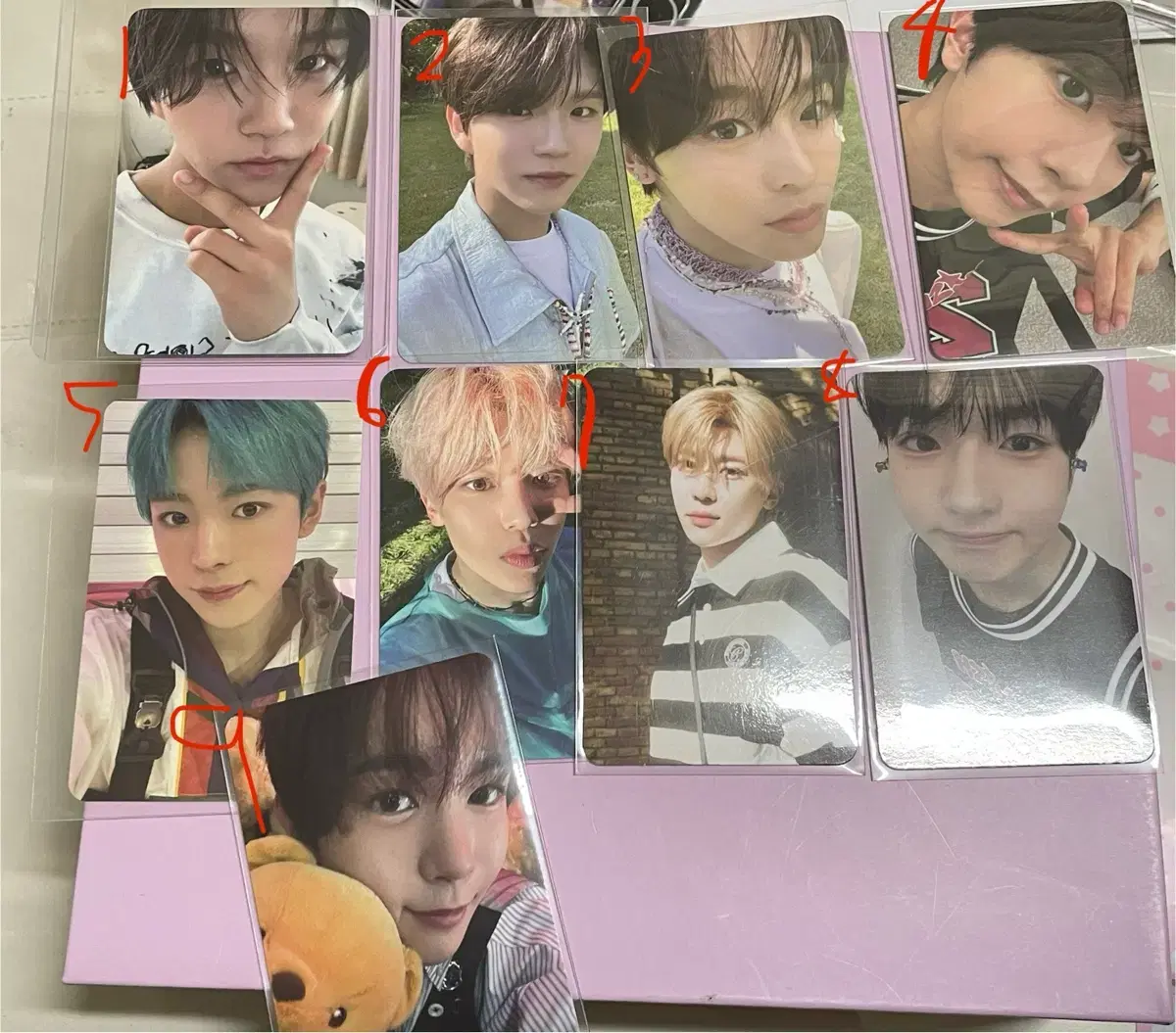 NCT Wish photocard wts sion riku Sakuya Uushi Jae Hee Ryo Daeyoung