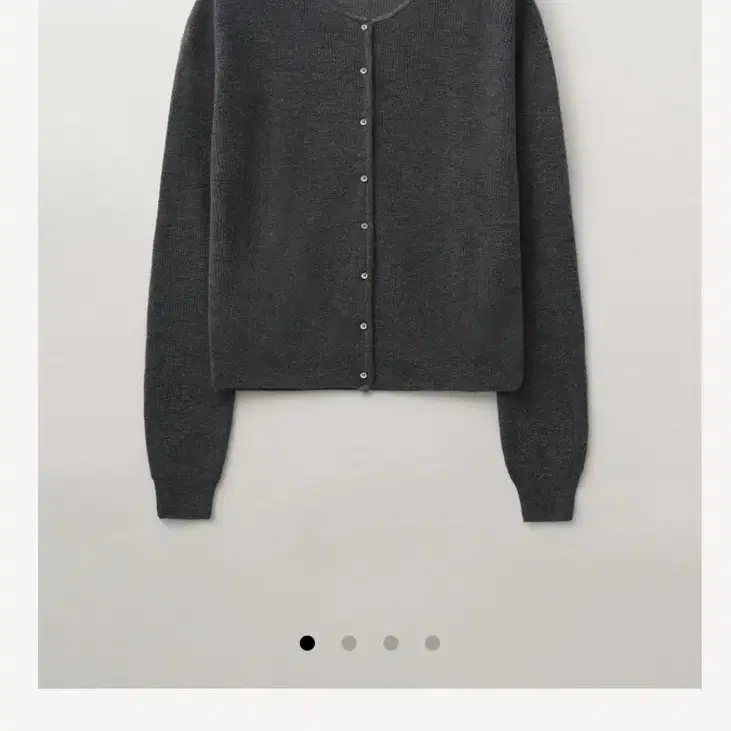 게드 ged ROSIE BUTTON CARDIGAN (그레이)