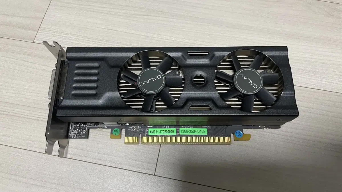 갤럭시 GTX-1050 LP PCI-E 2GB