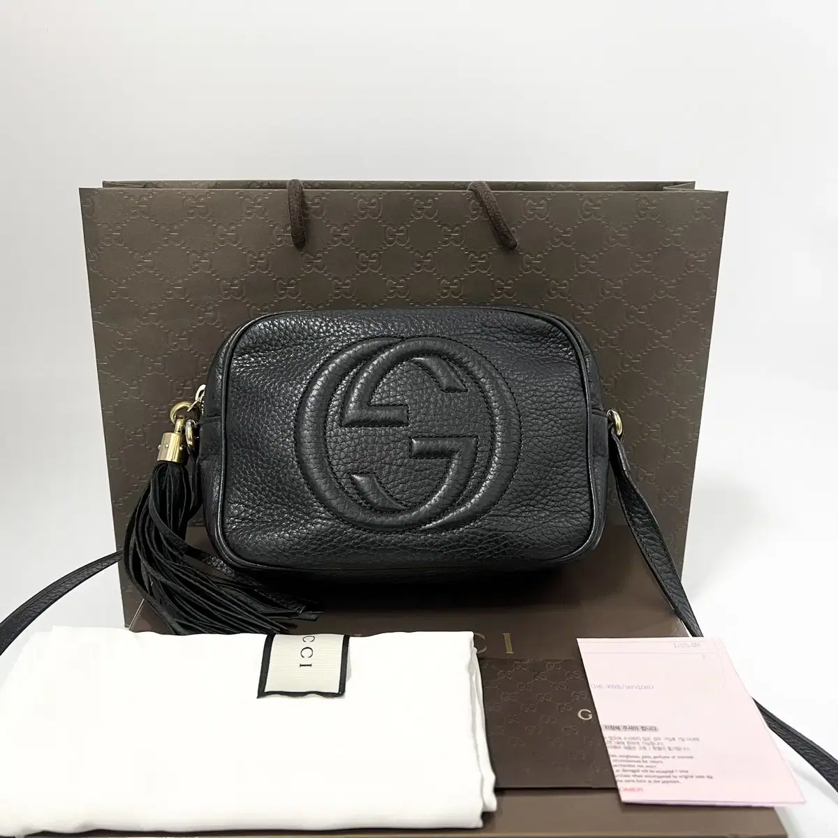 *Department Store Edition* Gucci Soho Tesla Disco Bag (308364)