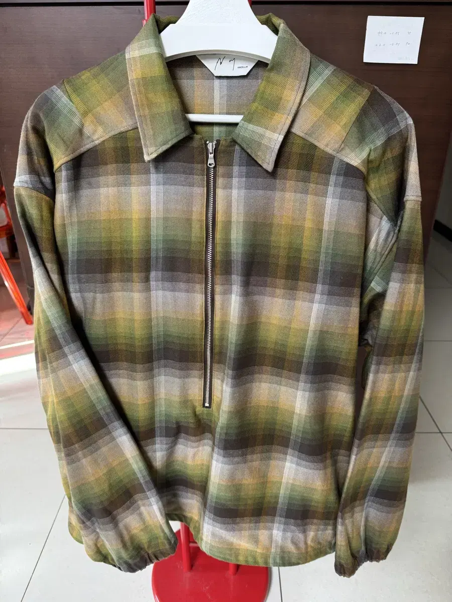 Anselm Check Pullover Shirt