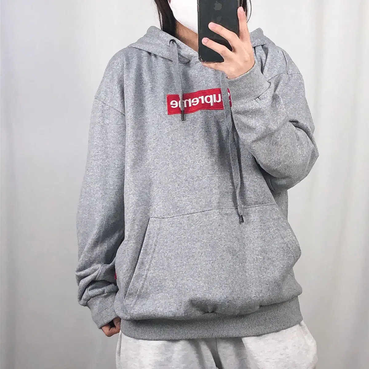 Supreme Potential Gray Hoodie M .241121