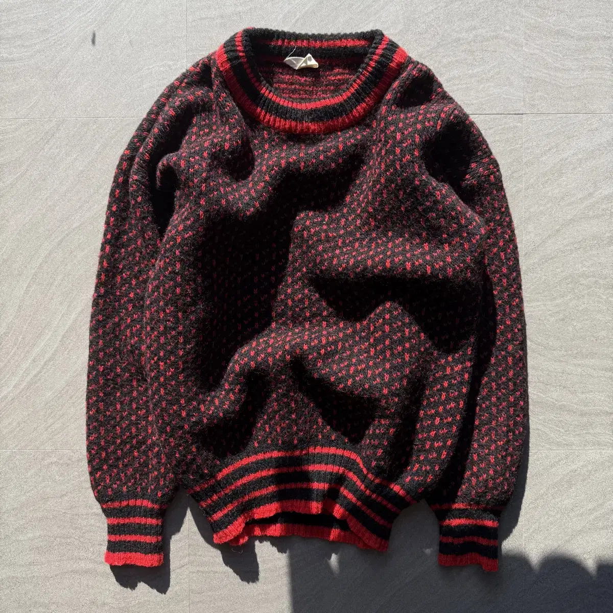 Vintage Birdseye Sweater L