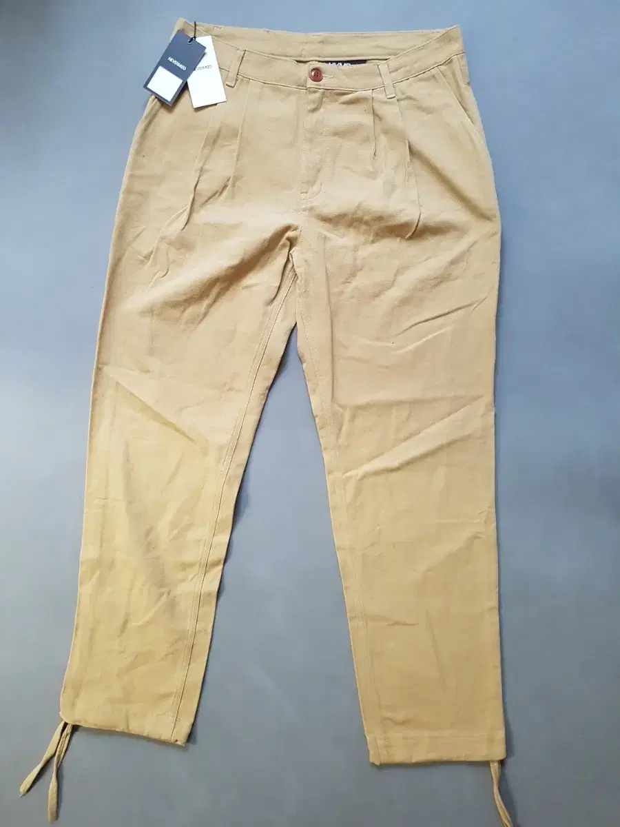 New [XL] Nevermind Beige Denim Cotton Pants