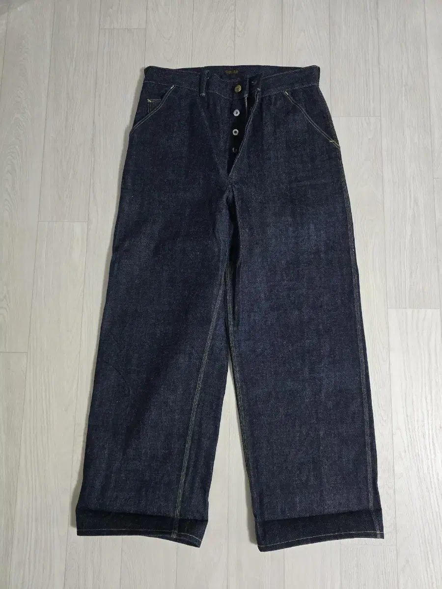 Time One Closing ERAKO 212 Denim Pants 32 ATLAST Buddha Products ATLAST