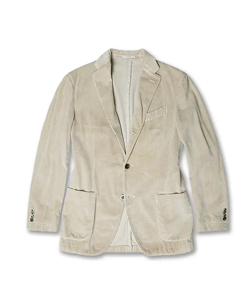 Boglioli Beige checked cotton luxury Italian sports jacket