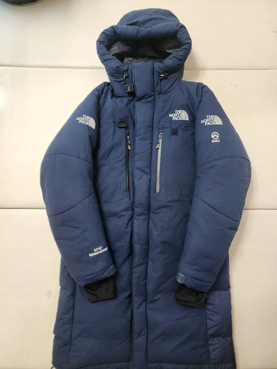 The North Face Himalayan Navy Long Puffer XL 105