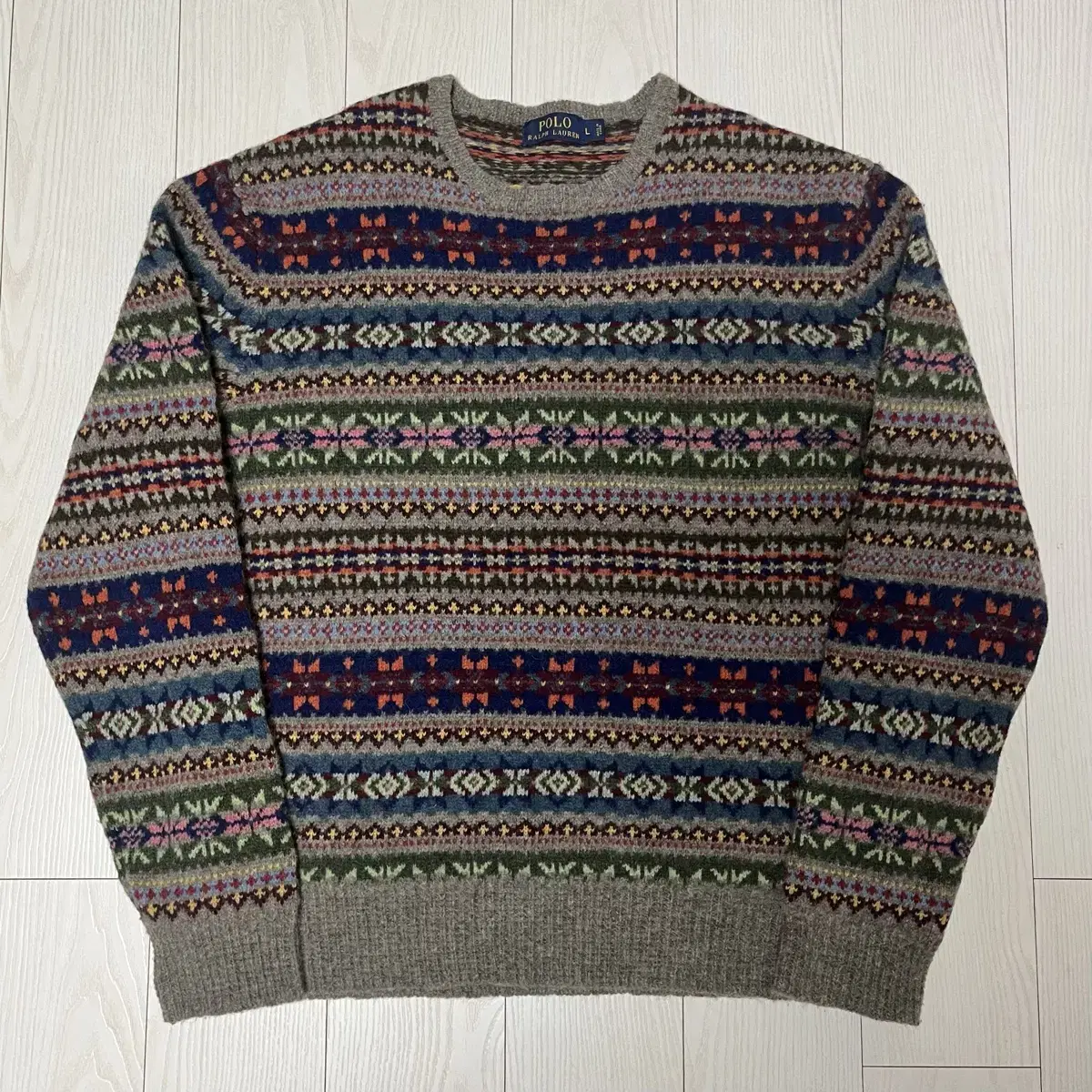 [L] Polo Ralph Lauren Fair Isle Knit