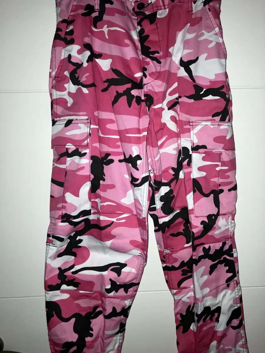 [L/31~35] Roscoe Pink Camo Pants Cargo Military Camouflage