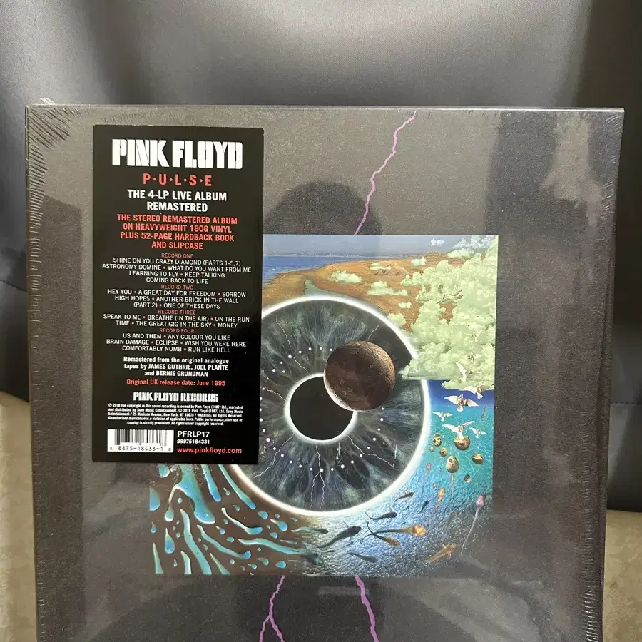 Pink Floyd 핑크 플로이드 Pulse 라이브앨범 디럭스 4LP