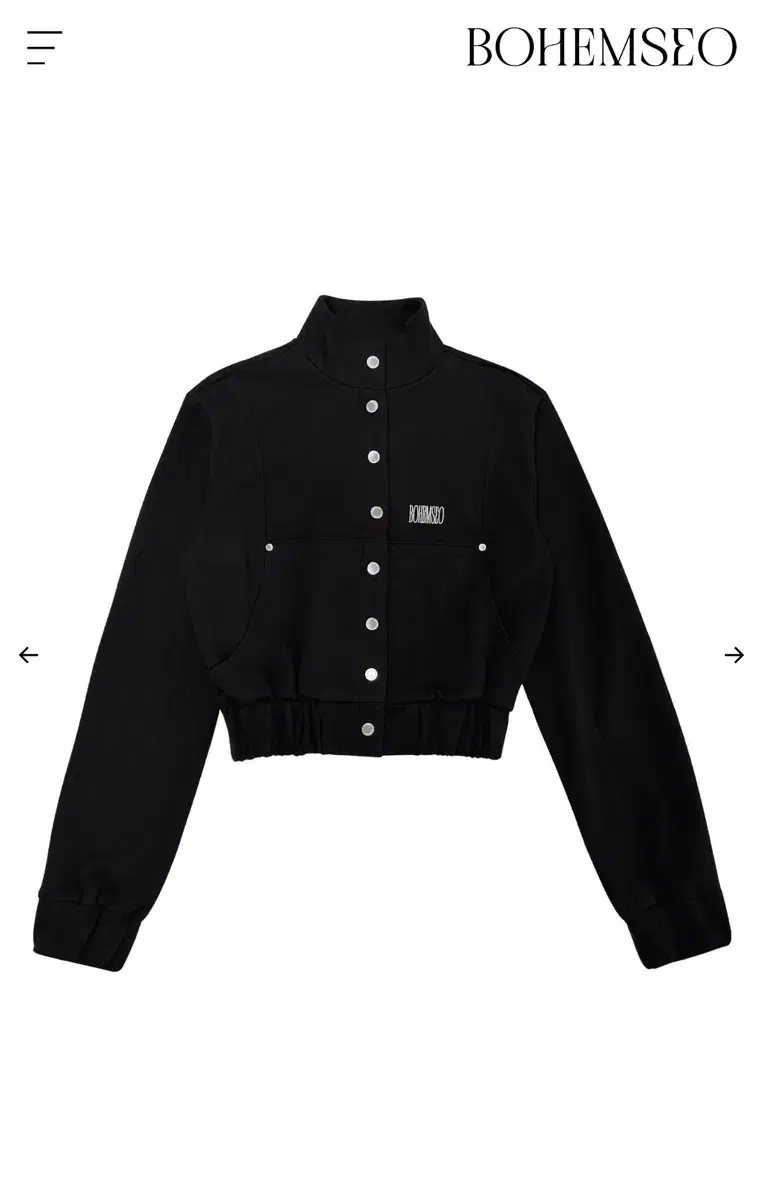 23 보헤미안서울) 보헴서 봄버자켓 BOMBER JACKET