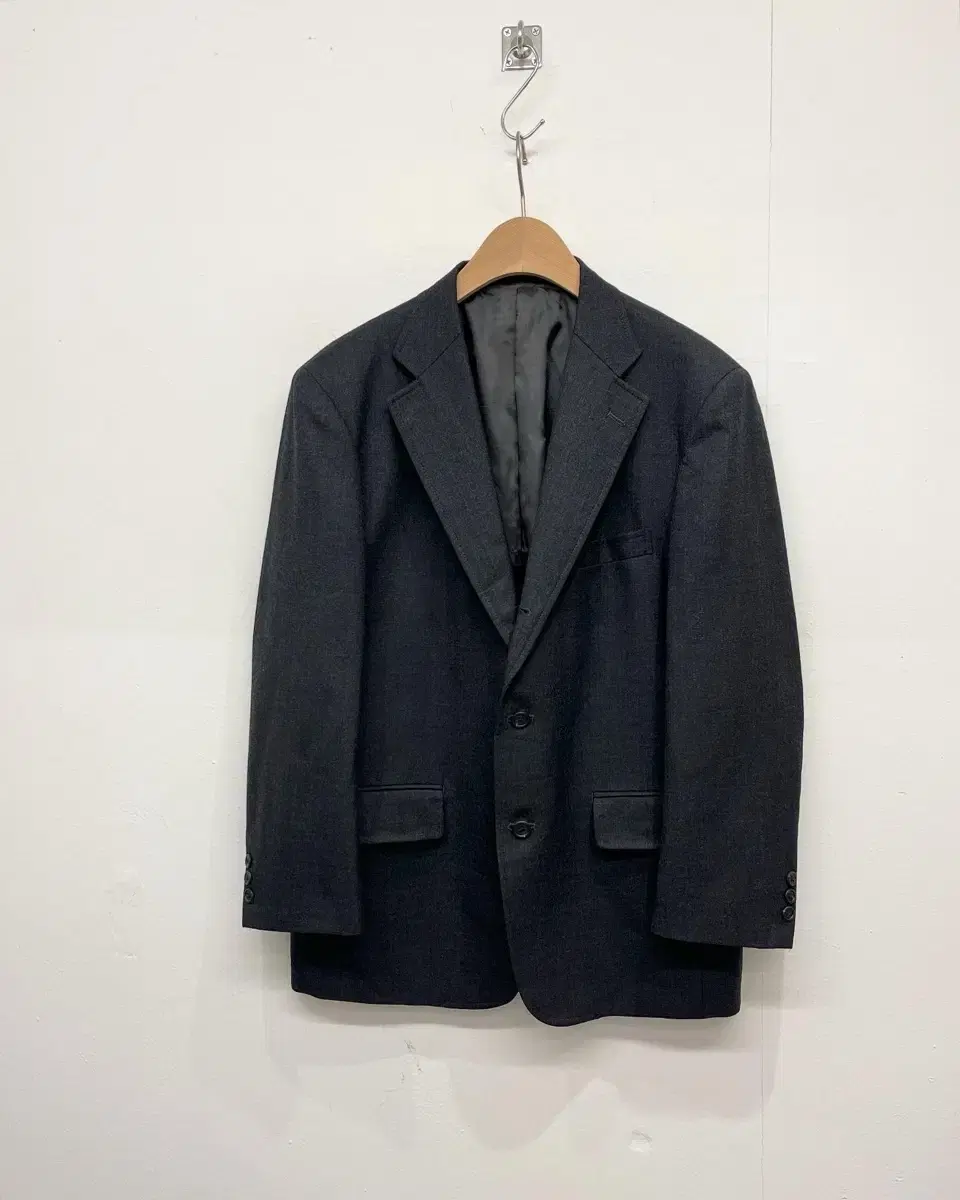 Jaypres Charcoal gray wool blazer