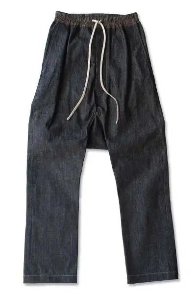 Rick Owens Denim Drawstring New