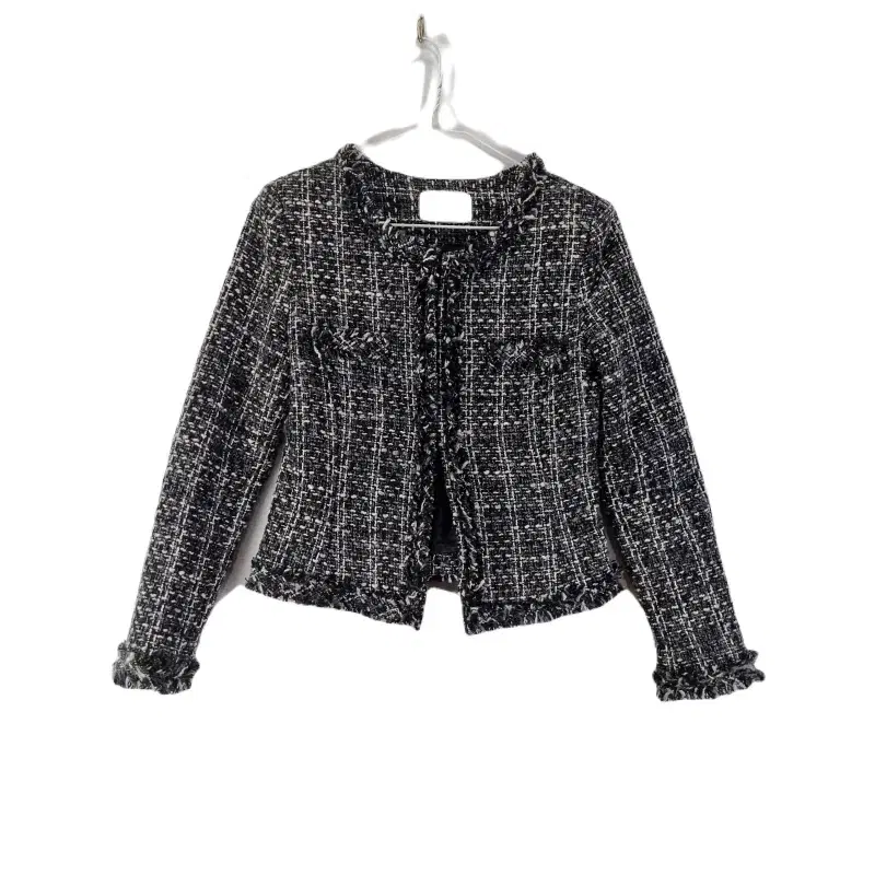 E8808 LILY BLANC Women's FREE Black Tweed Jacket/Dirk