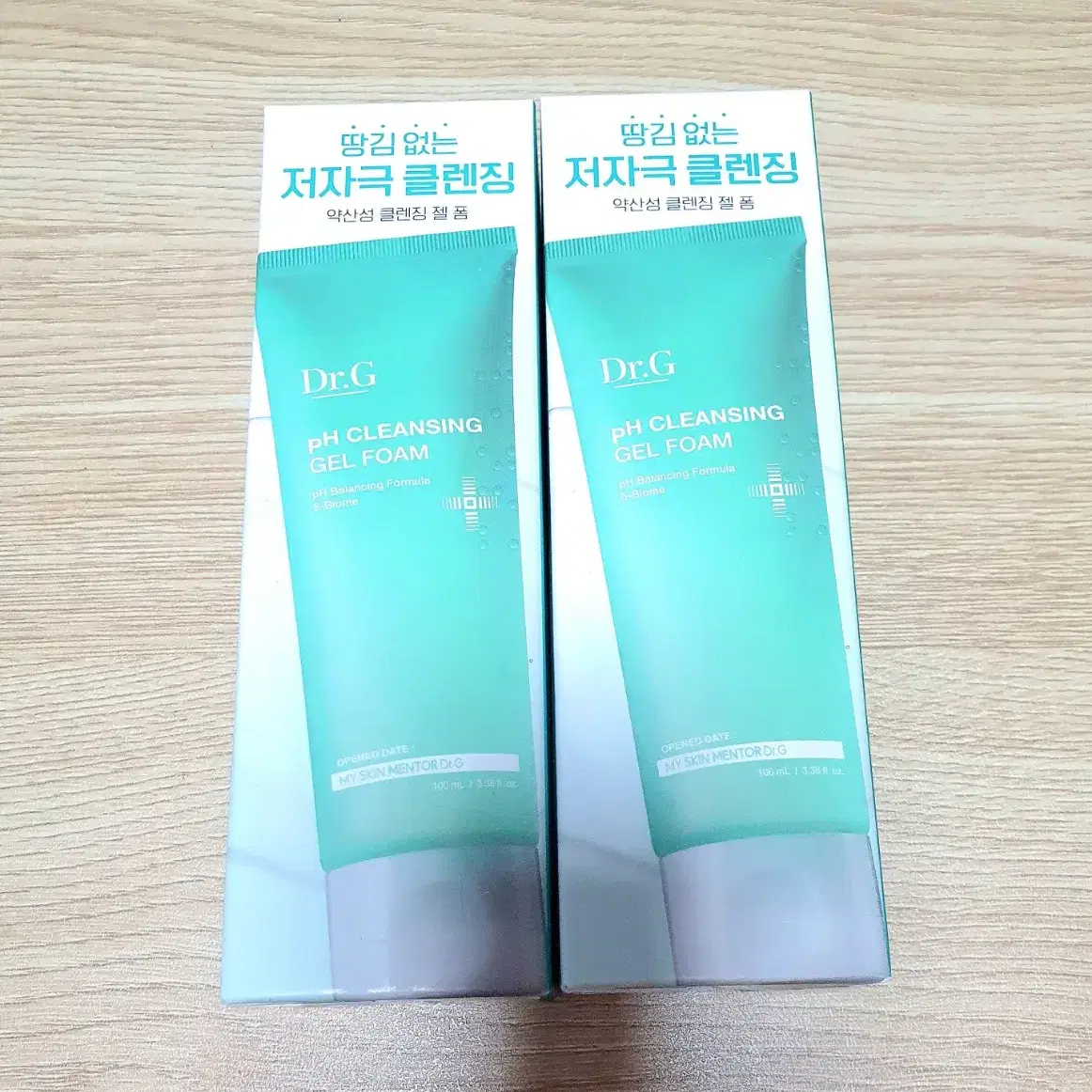 닥터지 약산성 클렌징 젤 폼 100ml 2개