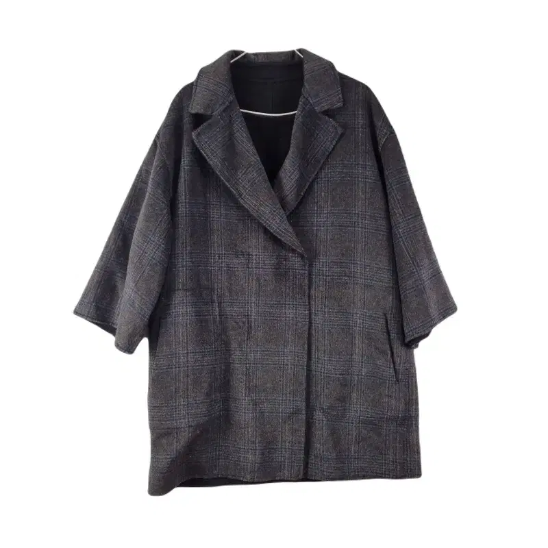 E8810 HECHTER W94170 Charcoal Check Loose Coat/Dirk