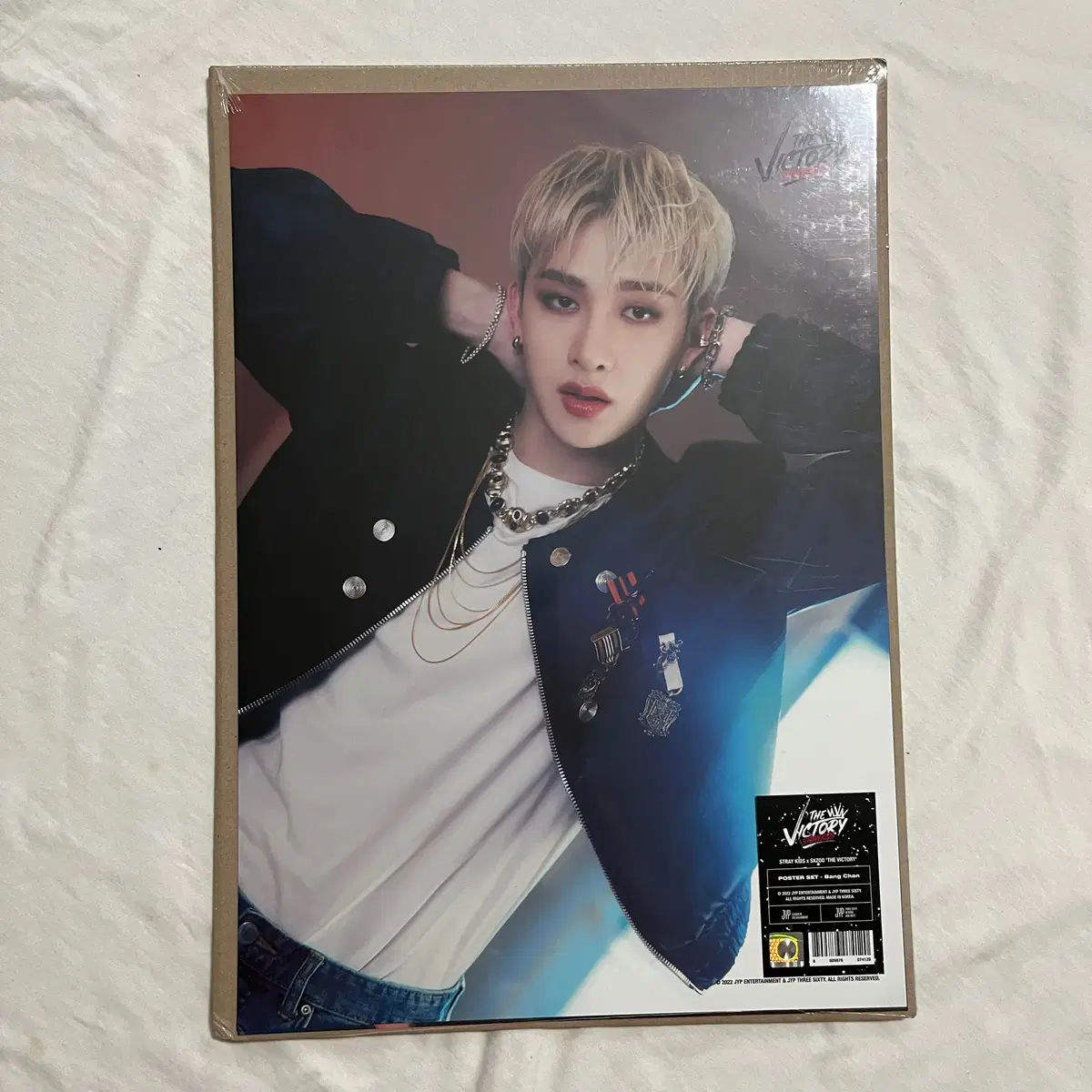 Straykids X Skzoo 'The Victory' bang chan poster Set